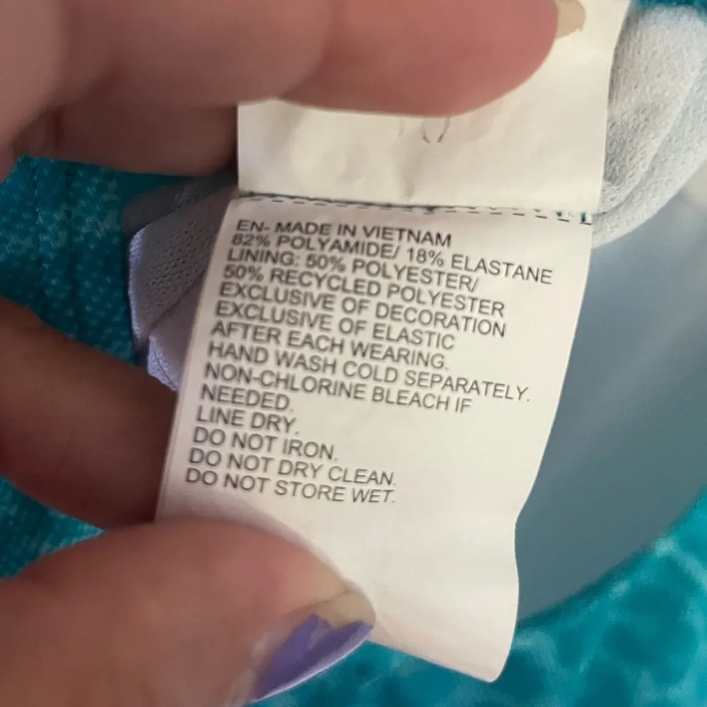 Nike Teal One-Piece Swimsuit Size XL‎